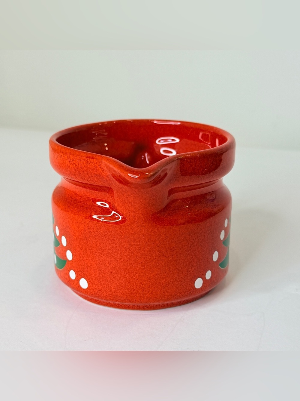 Waechtersbach Christmas Tree Creamer Spain 2.75" Vintage Holiday - Picture 4 of 8